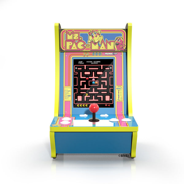 Arcade1Up Ms. Pac-Man Countercade 4 Games in 1 - Ms . Pac-Man Galaga Pac-Man Plus Dig Dug