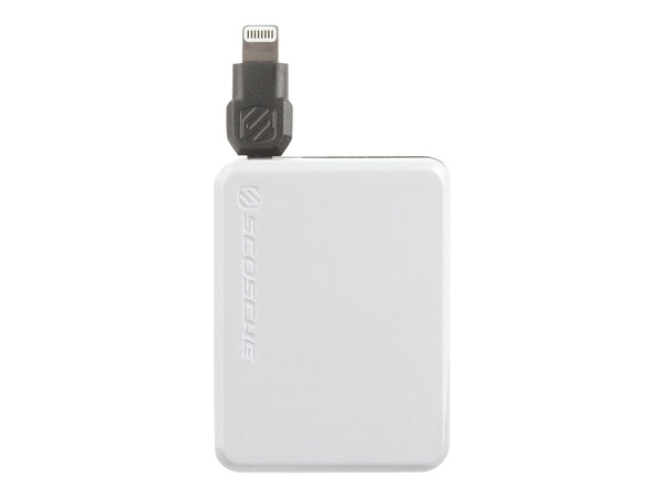 Scosche boltBOX Retractable 3 Ft MFI Lightning to USB Charge & Sync Cable for iPhone iPad Air