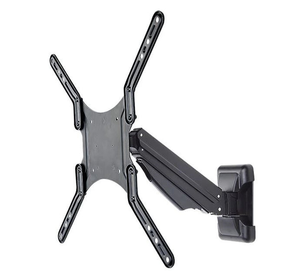 Monmount Single Arm Gas Spring Full Motion Wall Mount 19 to 55 Inch for LED LCD TV Wall Mount Bracket