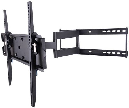 Monmount PLB146XL Full Motion Single Arm Articulating Wall Mount bracket for LED LCD TV 42in to 80in