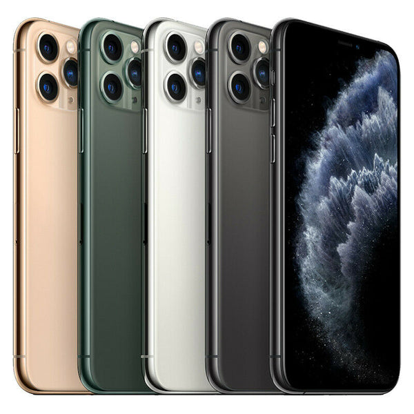 Apple iPhone 11 Pro 64GB / 256GB / 512GB Fully Unlocked (Works with Verizon Sprint AT&T T-Mobile Cricket Metro)