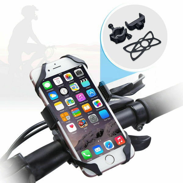 360 Degree Handlebar Cell Phone Case for Motorcycle Bike Cycling Mount Holder